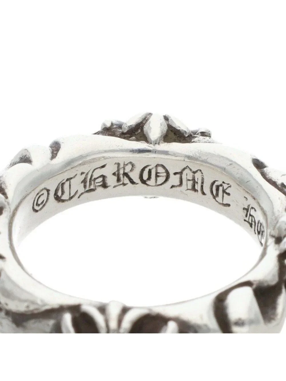 Chrome Hearts Sbt Band Silver Ring